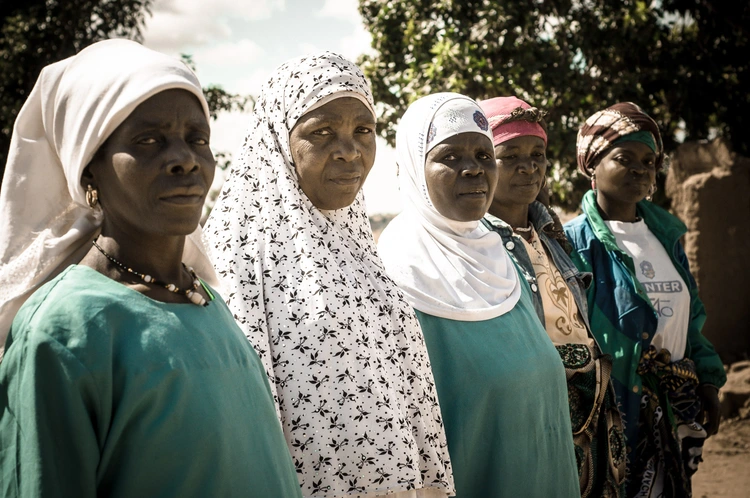 Sikili singers in Chanika village near Mandimba, Mozambique