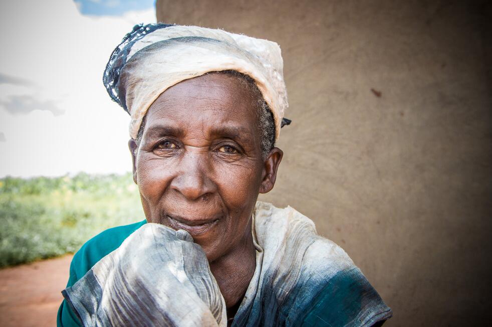 Woman near Mandimba, Mozambique